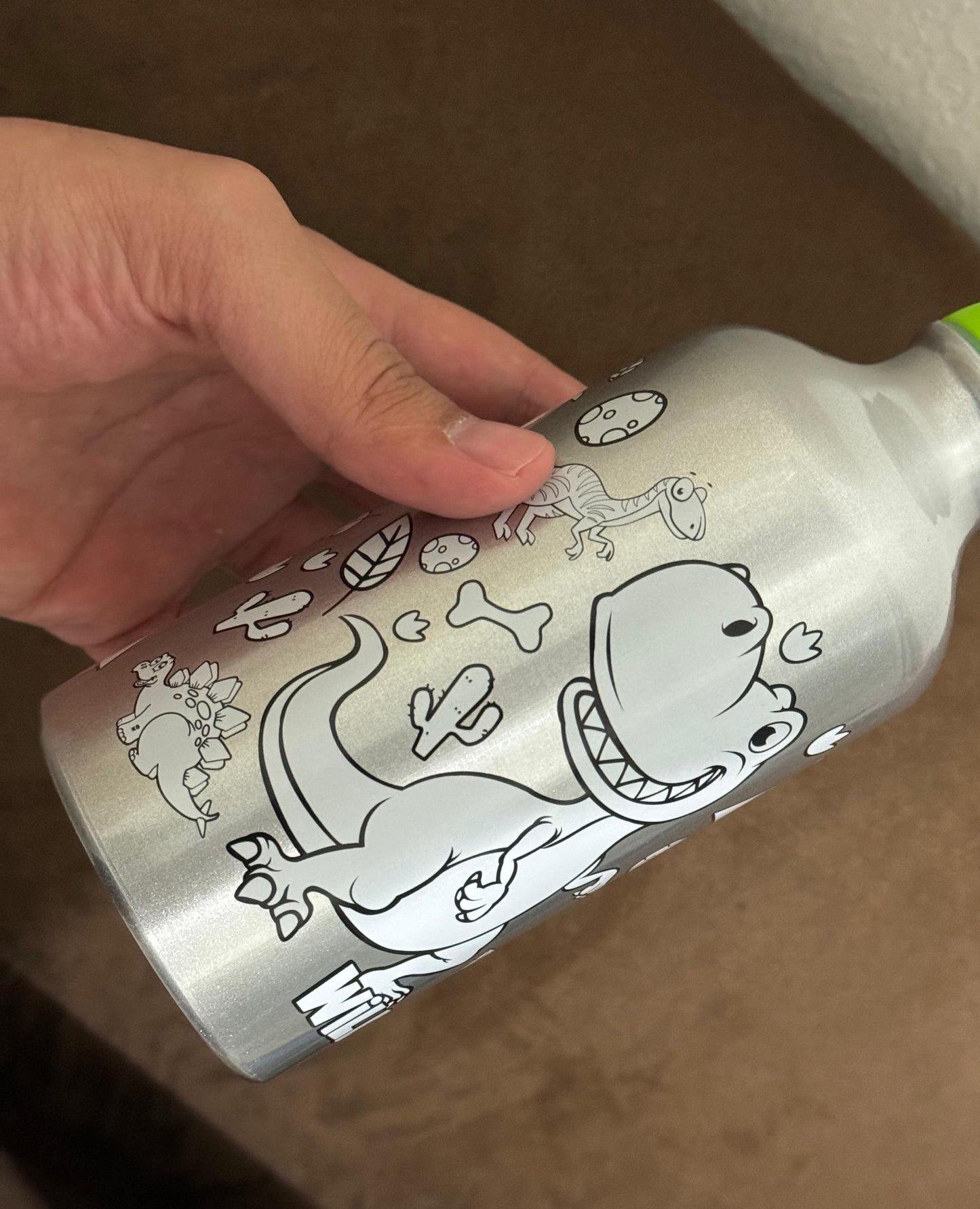 Botella para dibujar para niños